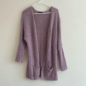 Shein - woman’s cardigan- 100% polyester- Size L - Color Purple Great condition